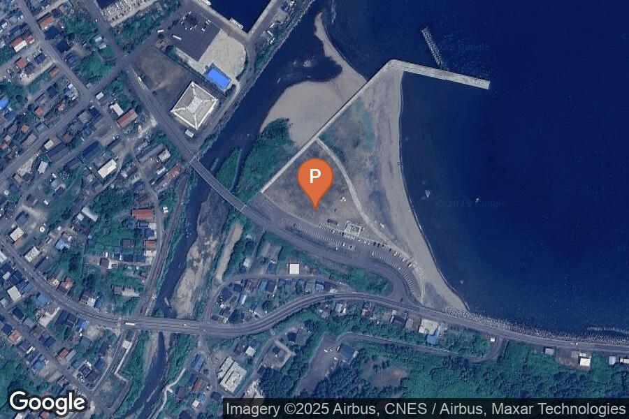 美国漁港海岸緑地広場 無料キャンプ場