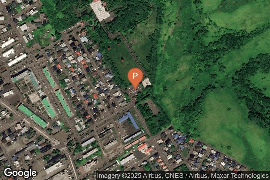 根室市 明治公園 駐車場